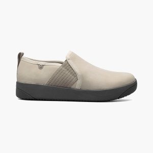 Kicker Slip On Elastic Leather | BOGS Women