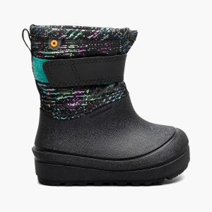 Baby Snow Shell - Metallic Stripes | BOGS Kids